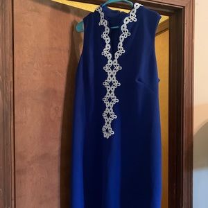 Blue dress